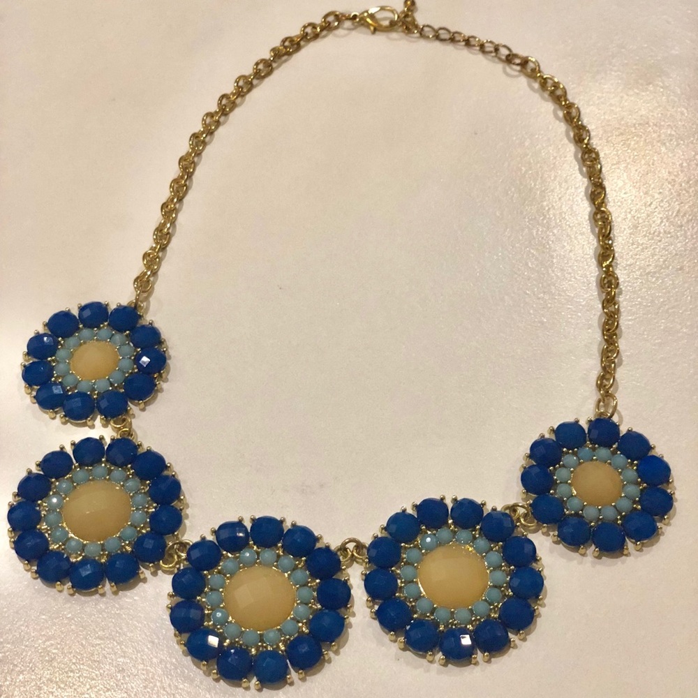 Royal blue necklace